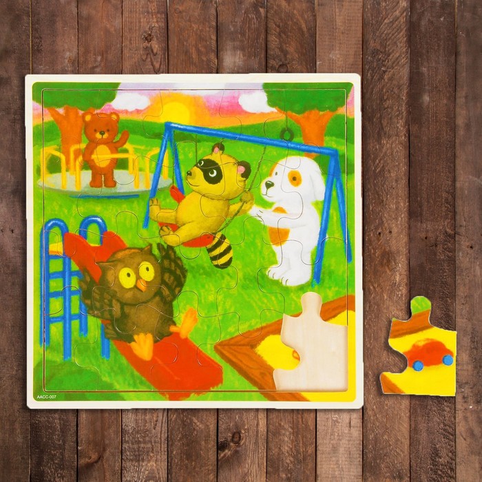 Пазл большой "Времена года. Весна", 20 элементов