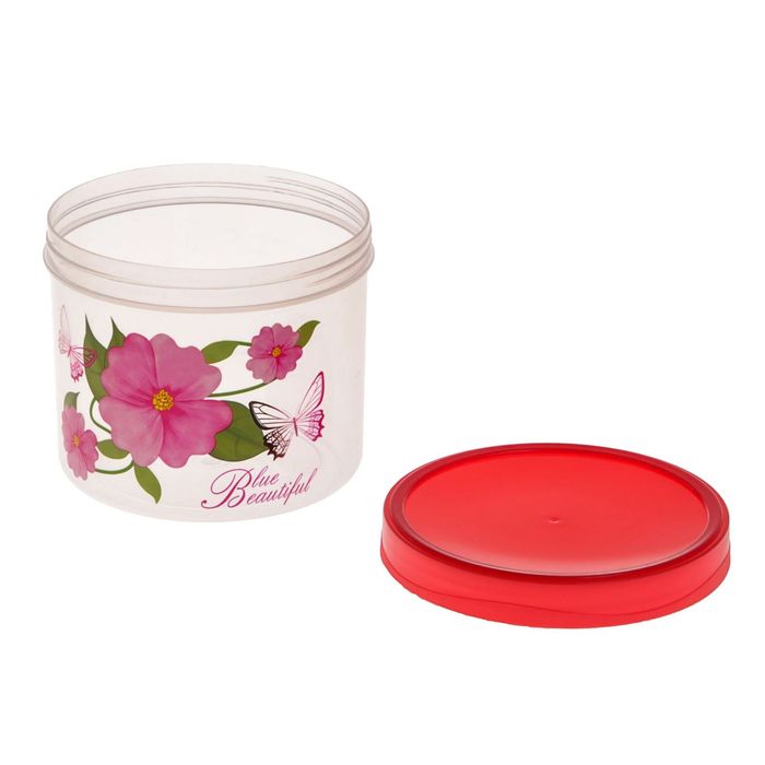 Набор банок для сыпучих продуктов 4 шт, 400/800/1000 мл