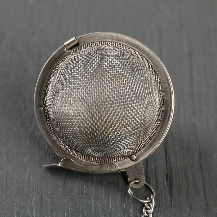 Ситечко для чая "Шар" 4,5 см, на цепочке