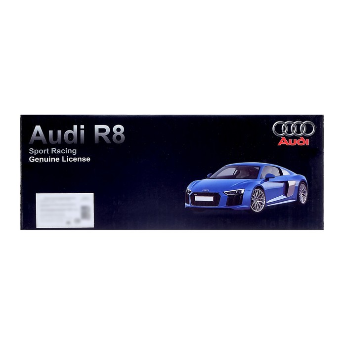 Машина радиоуправляемая "Audi R8", масштаб 1:24, работает от батареек, свет, МИКС, mz