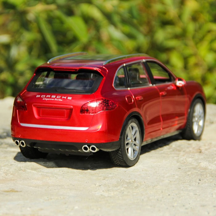 Машина радиоуправляемая Porsche Cayenne, масштаб 1:14, работает от аккумулятора, свет , МИКС, MZ 2045