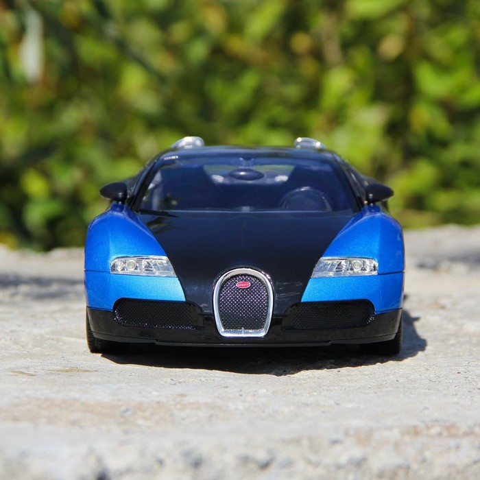 Машина радиоуправляемая "Bugatti Veyron", масштаб 1:14, работает от аккумулятора, свет , МИКС, mz 2032