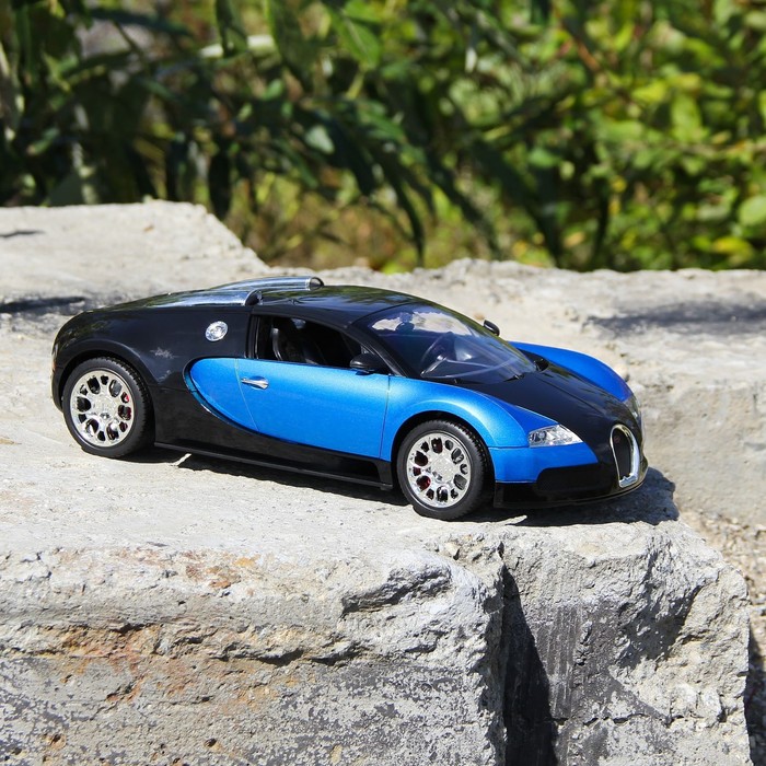 Машина радиоуправляемая "Bugatti Veyron", масштаб 1:14, работает от аккумулятора, свет , МИКС, mz 2032