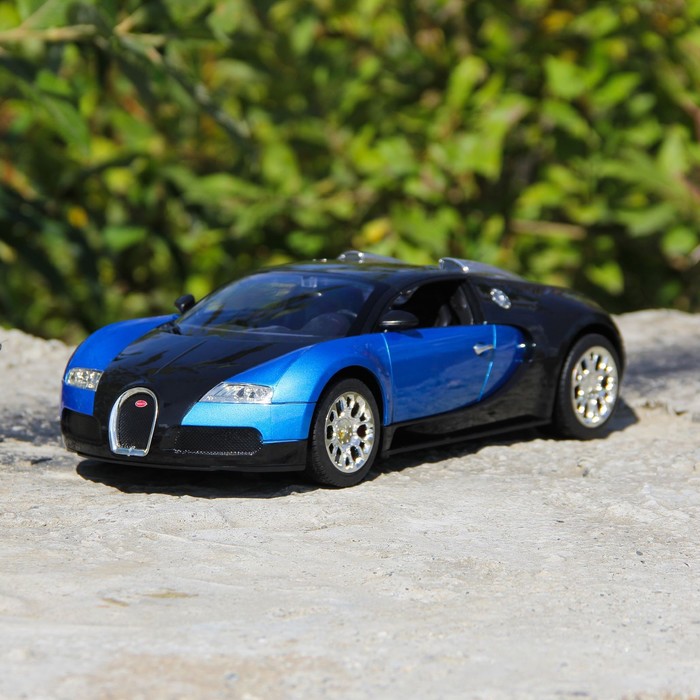 Машина радиоуправляемая "Bugatti Veyron", масштаб 1:14, работает от аккумулятора, свет , МИКС, mz 2032