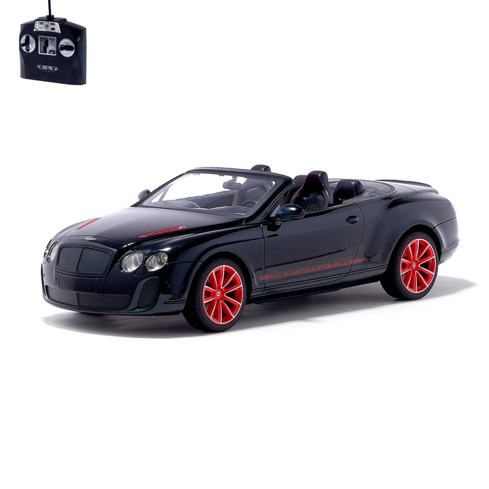 Машина радиоуправляемая "Bentley Continental", масштаб 1:14, работает от аккумулятора, свет , МИКС, mz 2049