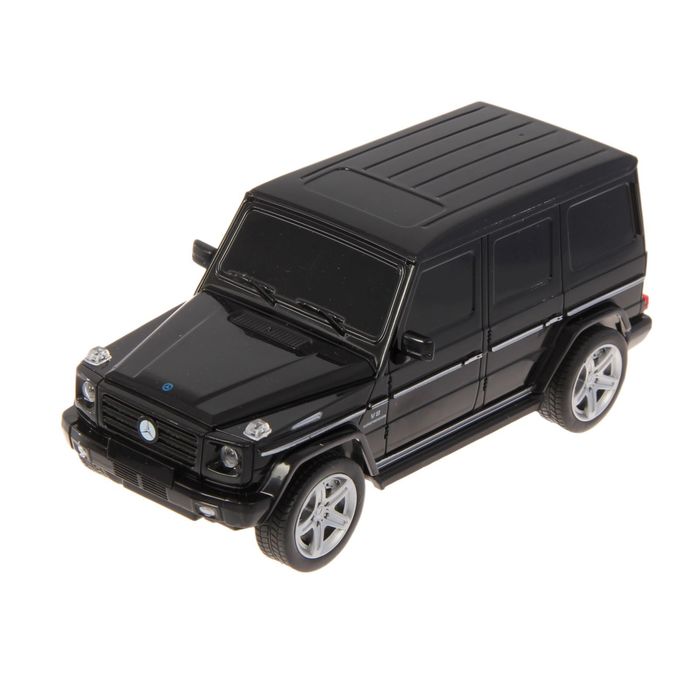 Машина радиоуправляемая Mercedes-Benz G55 AMG, масштаб 1:24, работает от батареек, свет , МИКС, MZ 27029