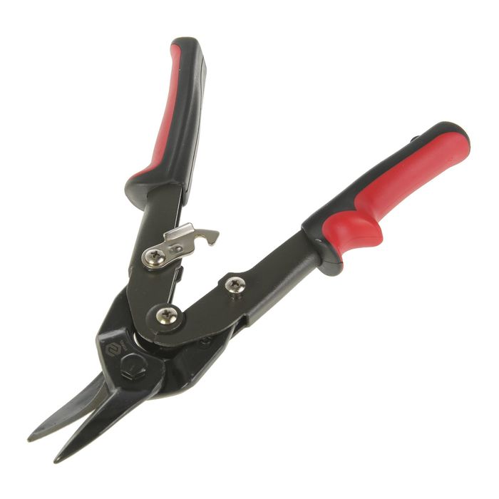 Ножницы по металлу VOREL, 250 мм, двухкомпонентная ручка, CrNi, левые