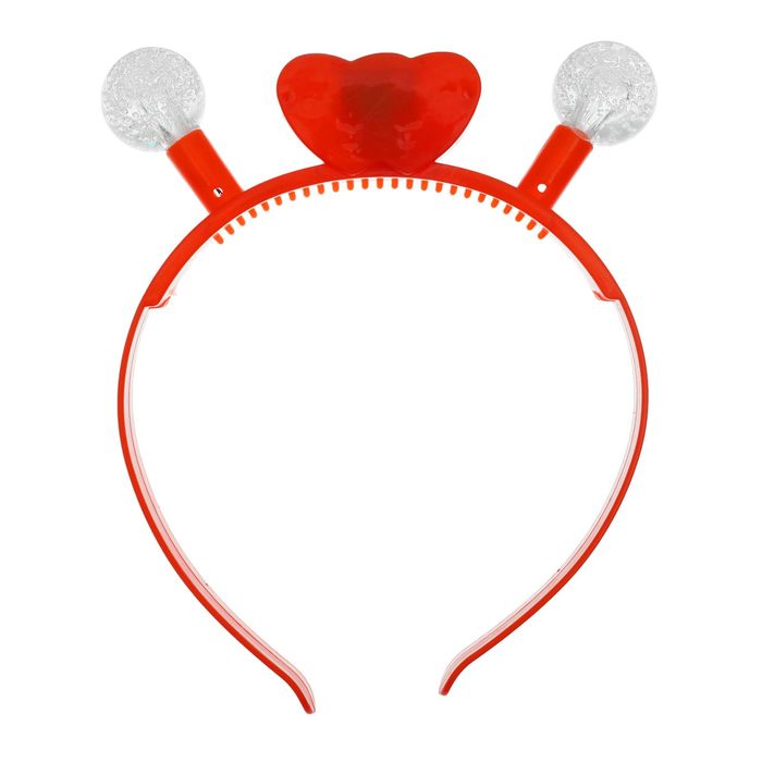 Карнавальный ободок световой "Капельки", цвета МИКС