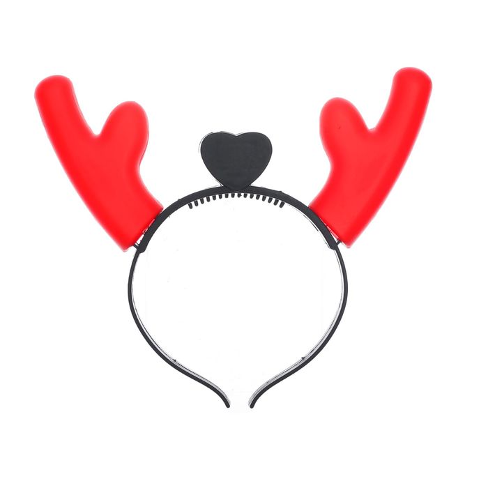Карнавальный ободок световой "Рога", цвета МИКС