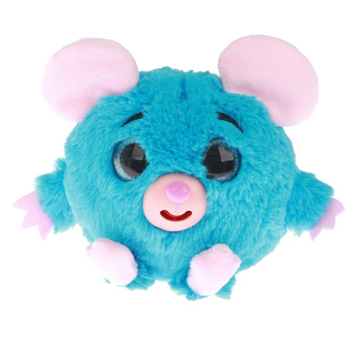 Мягкая игрушка «Дразнюка-Zooка: голубая мышка», показывает язык, 13 см