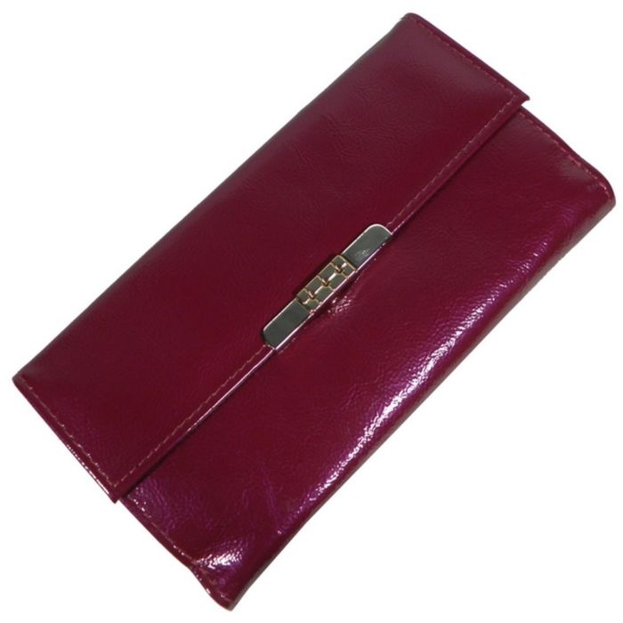 Портмоне женское, отдел для купюр, для монет, для кредитных карт, цвет розовый