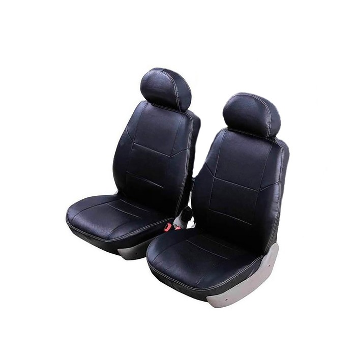 Чехлы модельные Senator Atlant экокожа Lada Largus 2012- 2 местная, чёрный