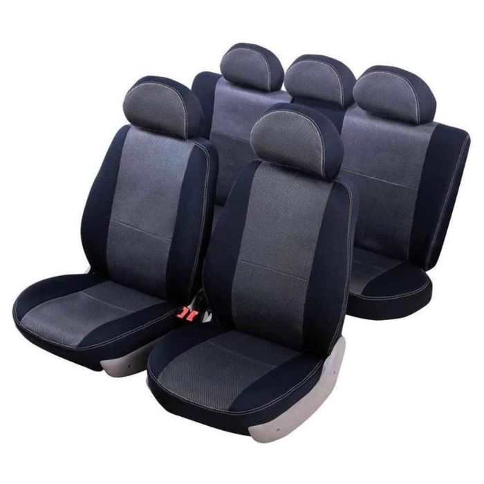 Чехлы модельные Senator Dakkar жаккард VW Polo 2009-,  чёрный