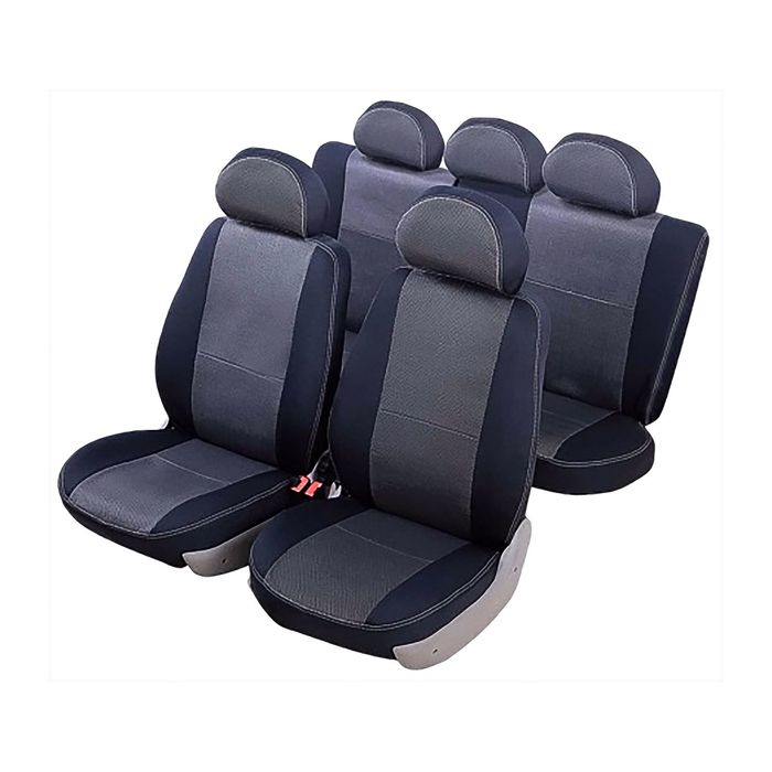 Чехлы модельные Senator Dakkar жаккард Renault Sandero 2009-2014 чёрный
