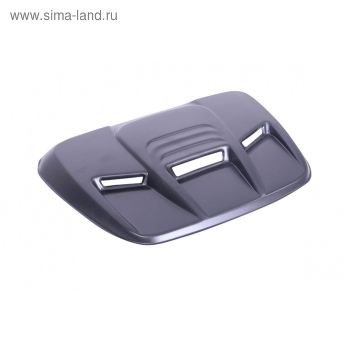 Воздухозаборник на капот ВАЗ 2121 Нива, квадрат, черный под покраску