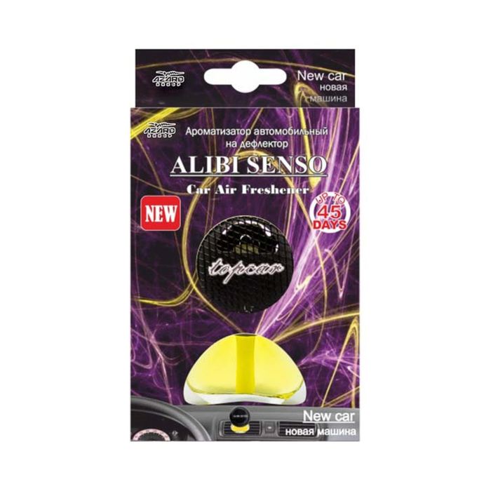 Ароматизатор в дефлектор "Alibi Senso" Новая машина
