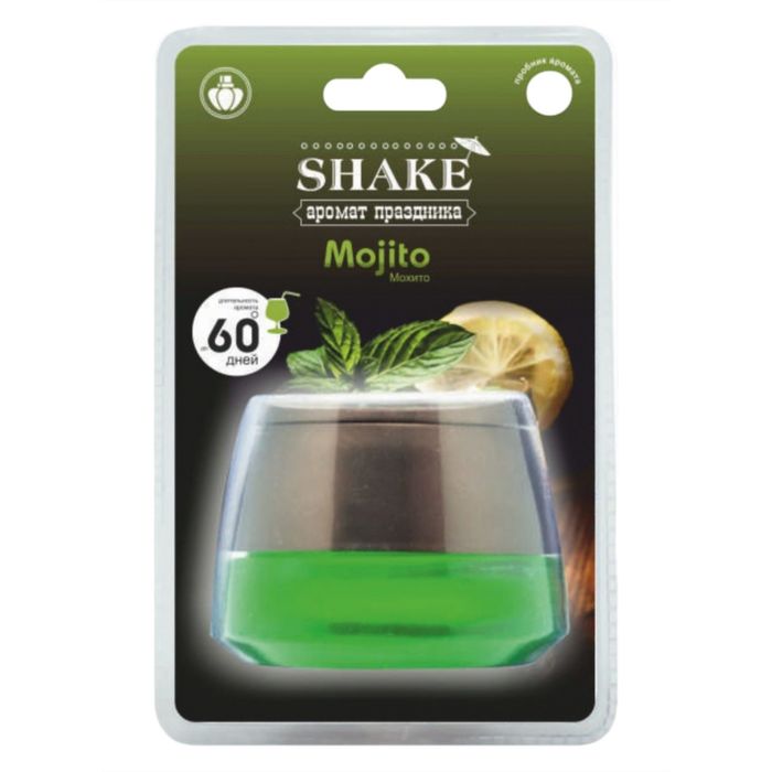 Ароматизатор на панель банка "Shake Mojito" Мохито