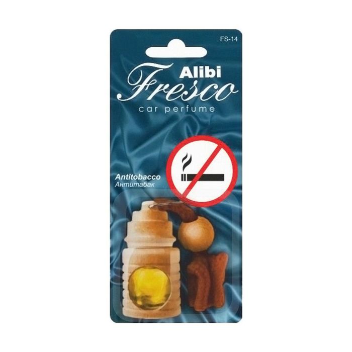 Ароматизатор подвесной бочонок "Alibi" Антитабак