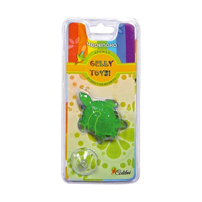 Ароматизатор подвесной гелевый "Gelly Toys Черепаха" Душистая ваниль