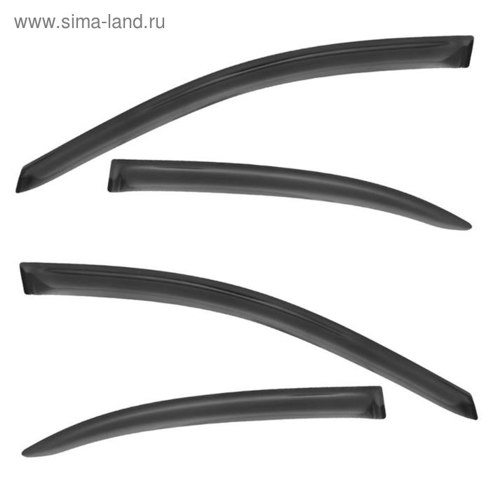 

Ветровики Voron Glass Corsar Lifan Smily 2008 -, хэтчбек, 4 шт