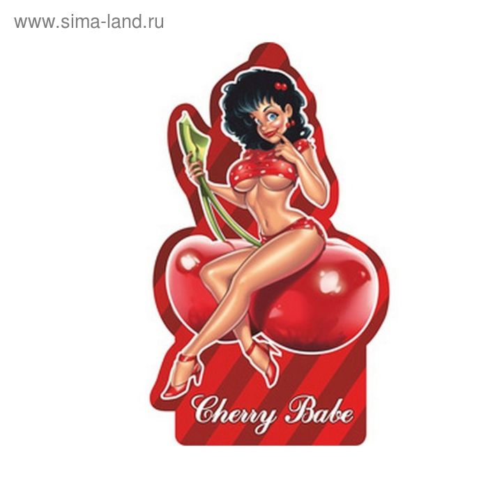 фото Ароматизатор подвесной картонный "babies cherry babe" вишня freshco