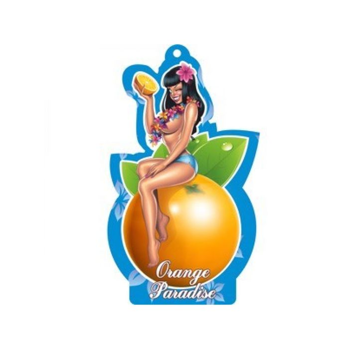 Ароматизатор подвесной картонный "Babies Orange Paradise" Апельсин