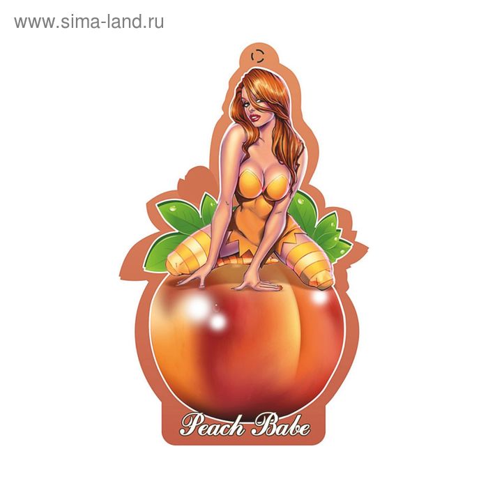 

Ароматизатор в машину Freshco Babies Peach Babe «Персик», подвесной