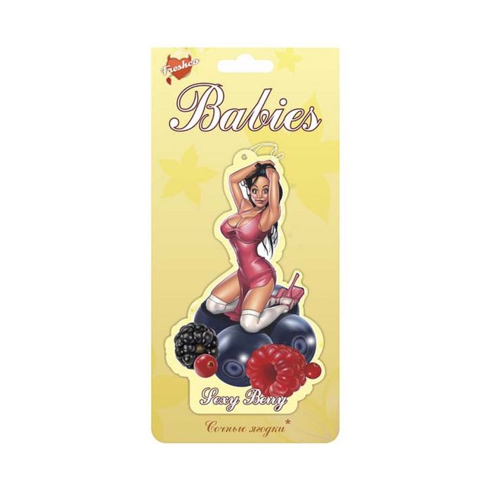 Ароматизатор подвесной картонный "Babies Sexy Berry" Лесные ягоды