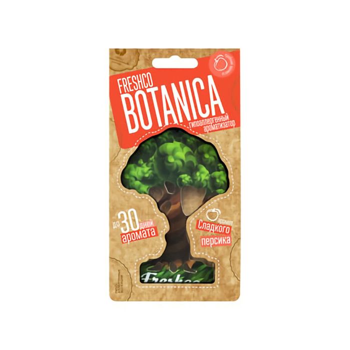 Ароматизатор подвесной картонный "Botanica" Сладкий персик