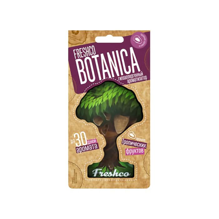 Ароматизатор подвесной картонный "Botanica"  Тропические фрукты