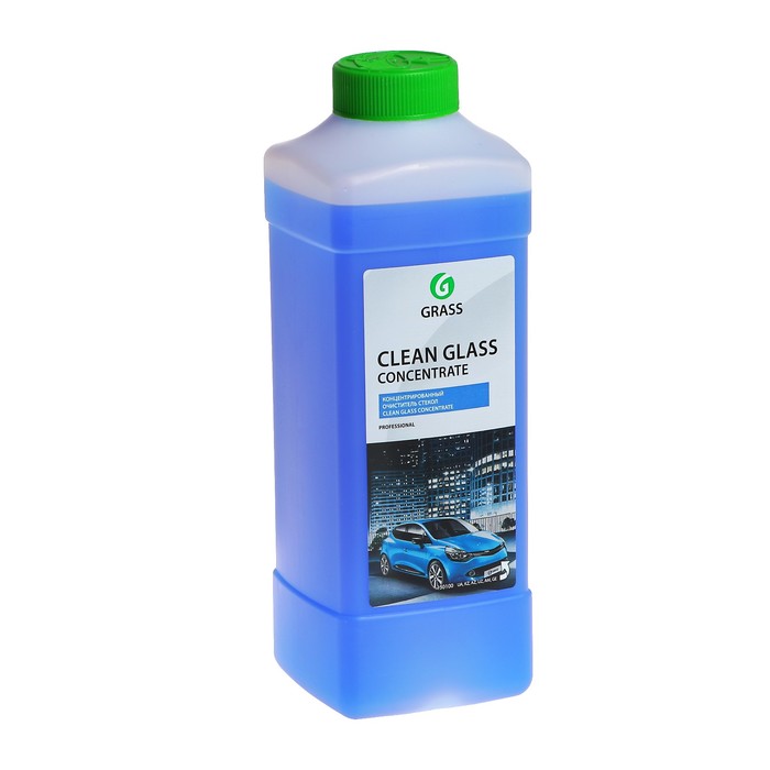 Очиститель стёкол "Clean glass concentrate", Grass, 1 л