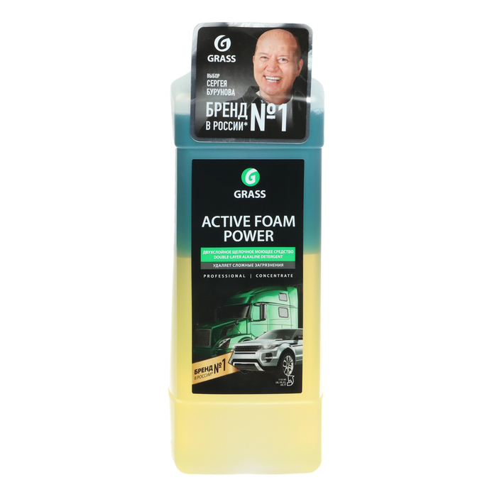 Шампунь для бесконтактной мойки Grass Active Foam Power, 1 л