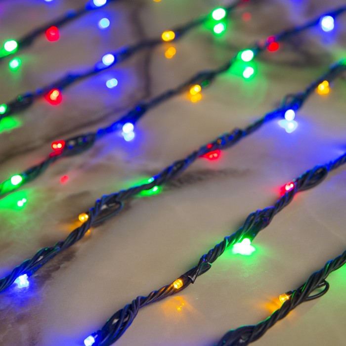 Гирлянда "Дождь" улич. Ш:2 м, В:9 м, Н.Т. LED-2000-220V, контр. 8 р, МУЛЬТИ УЦЕНКА