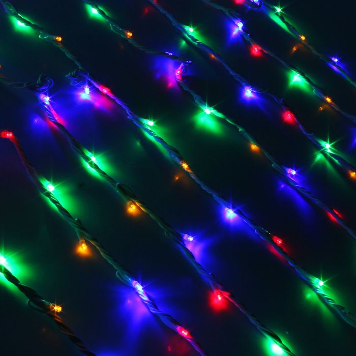 УЦЕНКА Гирлянда "Дождь" улич. УМС, Ш:2 м, В:6 м, Н.Б. LED-1500-220V, БЕЗ контр. МУЛЬТИ