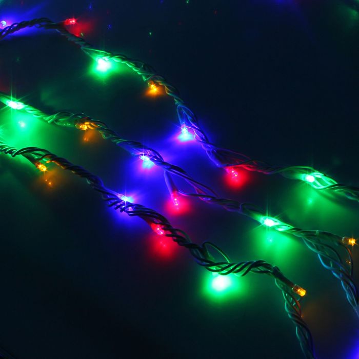 УЦЕНКА Гирлянда "Дождь" улич. УМС, Ш:2 м, В:6 м, Н.Б. LED-1500-220V, БЕЗ контр. МУЛЬТИ