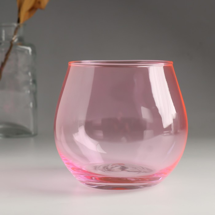 Подсвечник "Фликер" цветной МИКС 11,5х10,5 см