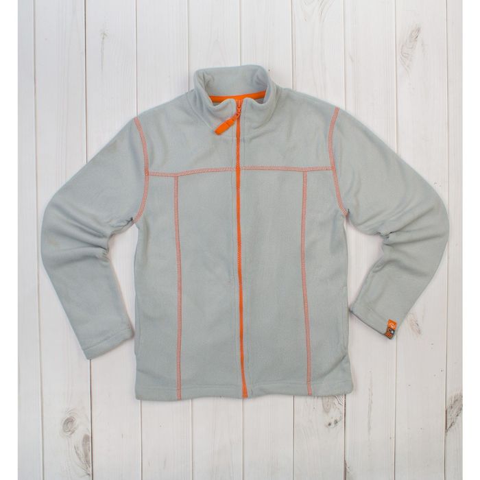 Джемпер для мальчика, рост 140 см, цвет серый