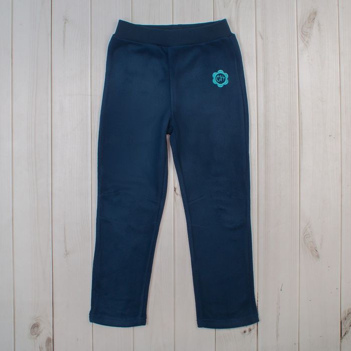 Брюки для девочки, рост 110 см, цвет тёмно-синий