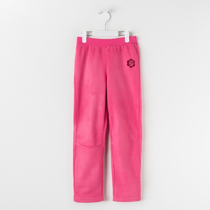 Брюки для девочки, рост 110 см, цвет розовый