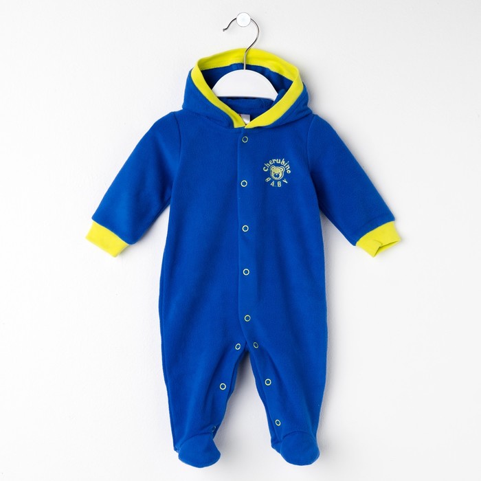 Комбинезон для мальчика, рост 68 см, цвет синий