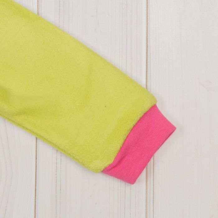 Комбинезон для девочки, рост 68 см, цвет салатовый