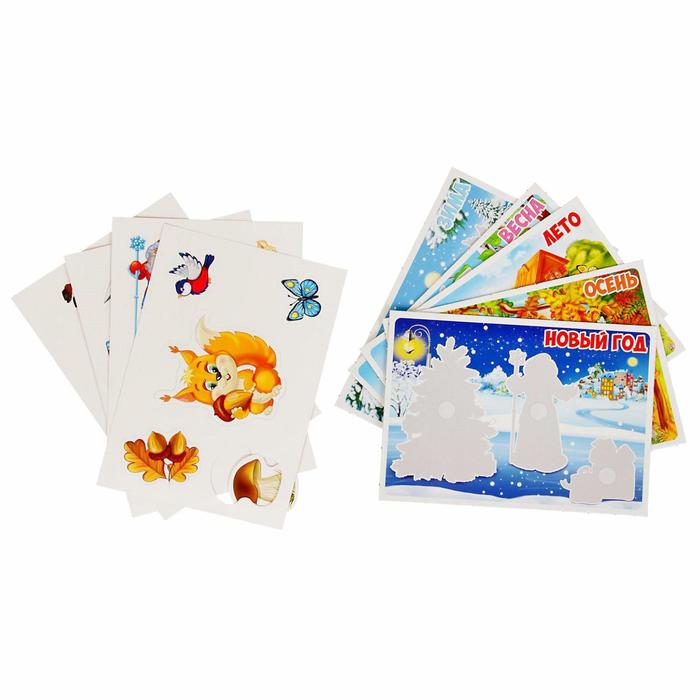 Игра на липучках. "Времена года" 03274