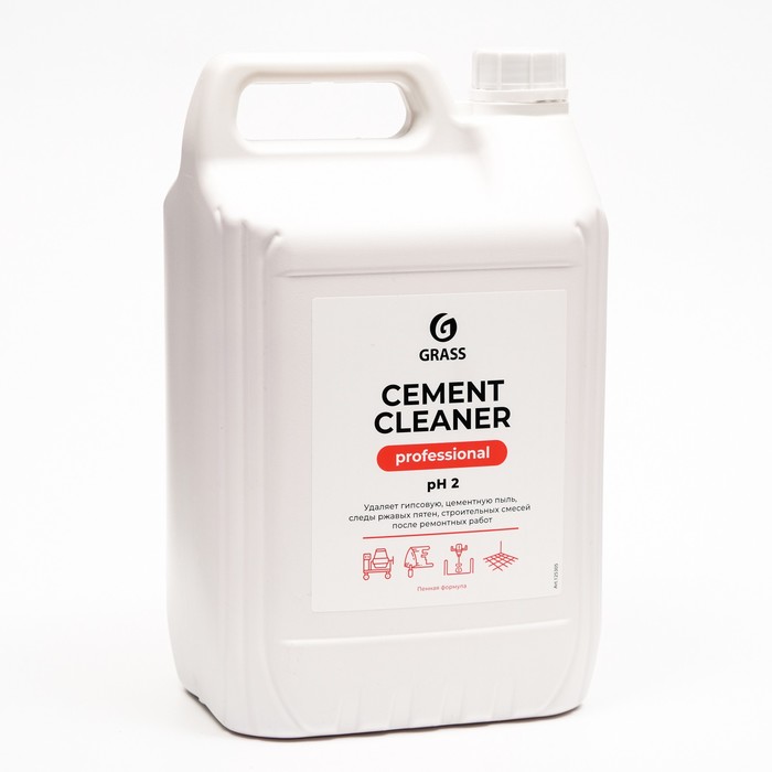 Очиститель после ремонта Grass Cement Cleaner, 5,5 кг grass cement cleaner очиститель после ремонта 5 5l пл крр grass арт 125305