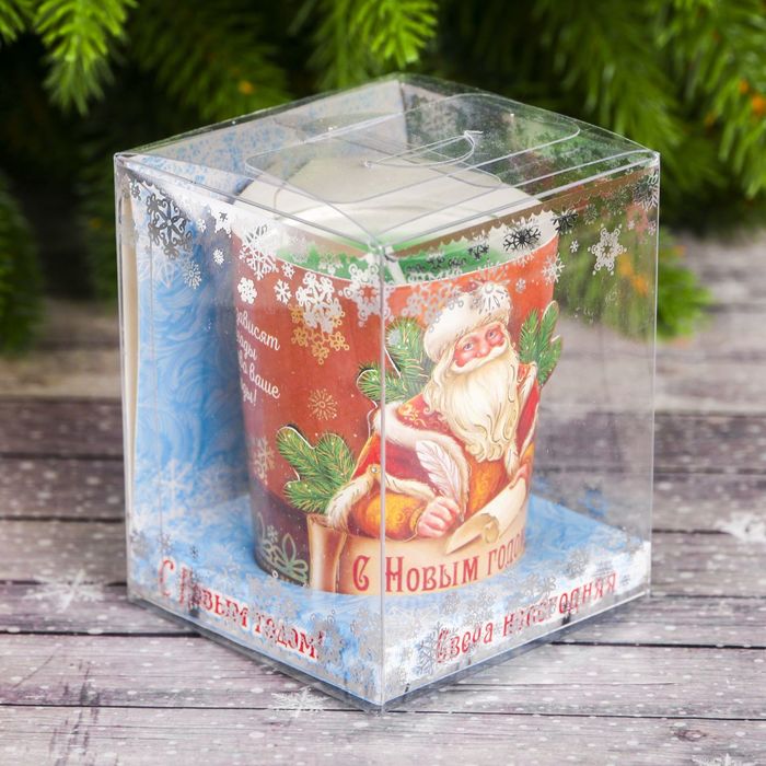 Свеча "С Новым годом"
