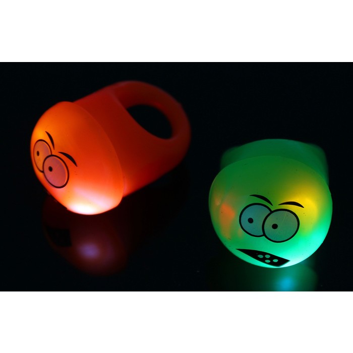 Карнавальное кольцо световое "Мордочка удивление", цвета МИКС