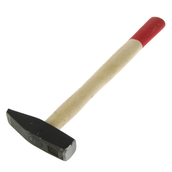 Молоток "СЕРВИС КЛЮЧ", 500 гр.,с деревянной ручкой