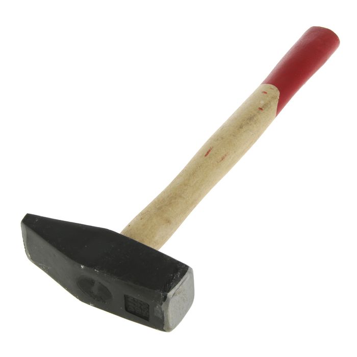 Молоток "СЕРВИС КЛЮЧ", 1500 гр., с деревянной ручкой