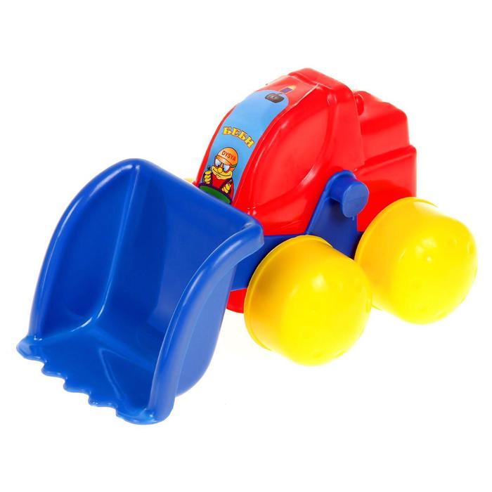 Детская машинка  "Беби" (бульдозер) микс