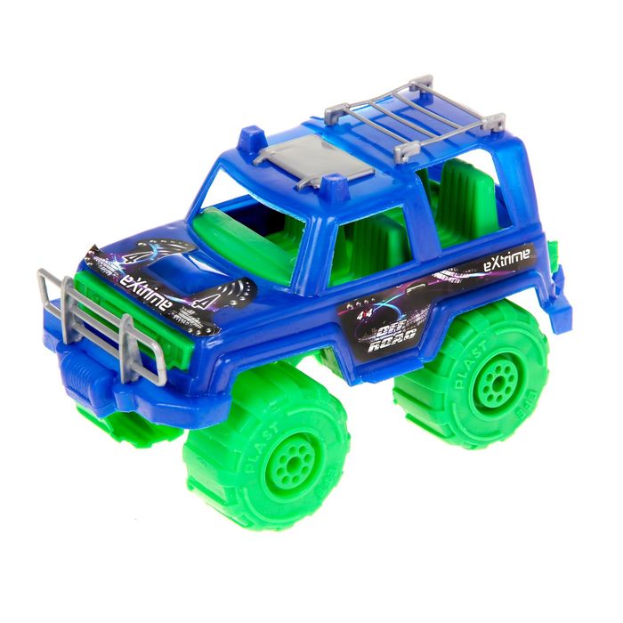 Детская машинка "Джип цветной"  микс