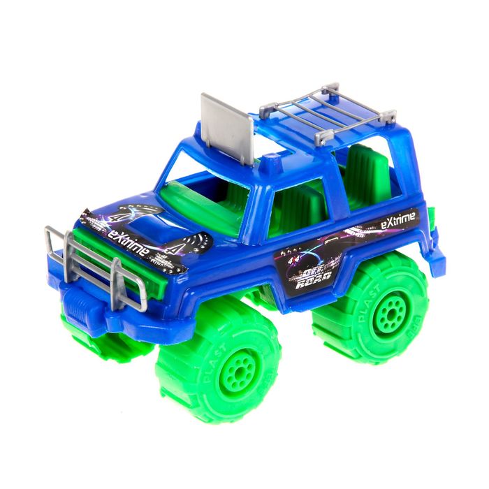 Детская машинка "Джип цветной" микс